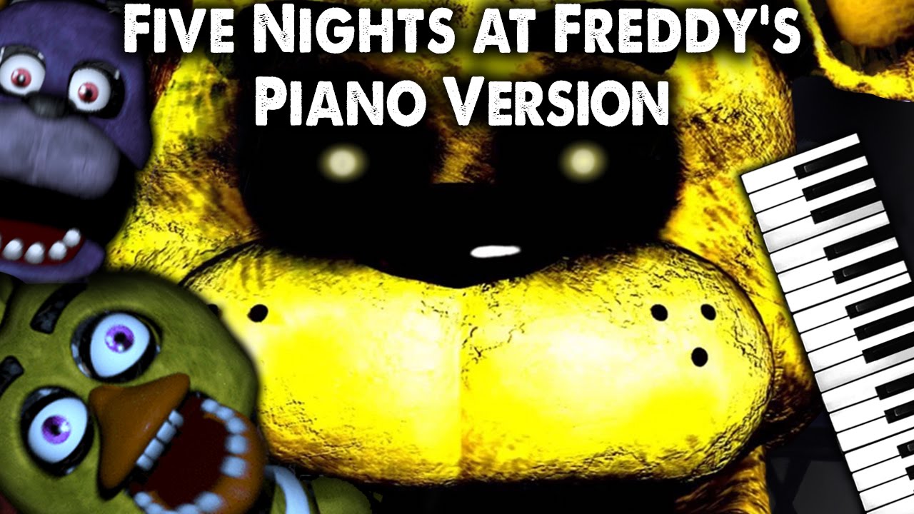 Five Nights at Freddy's Song (Piano Version) - The Living Tombstone