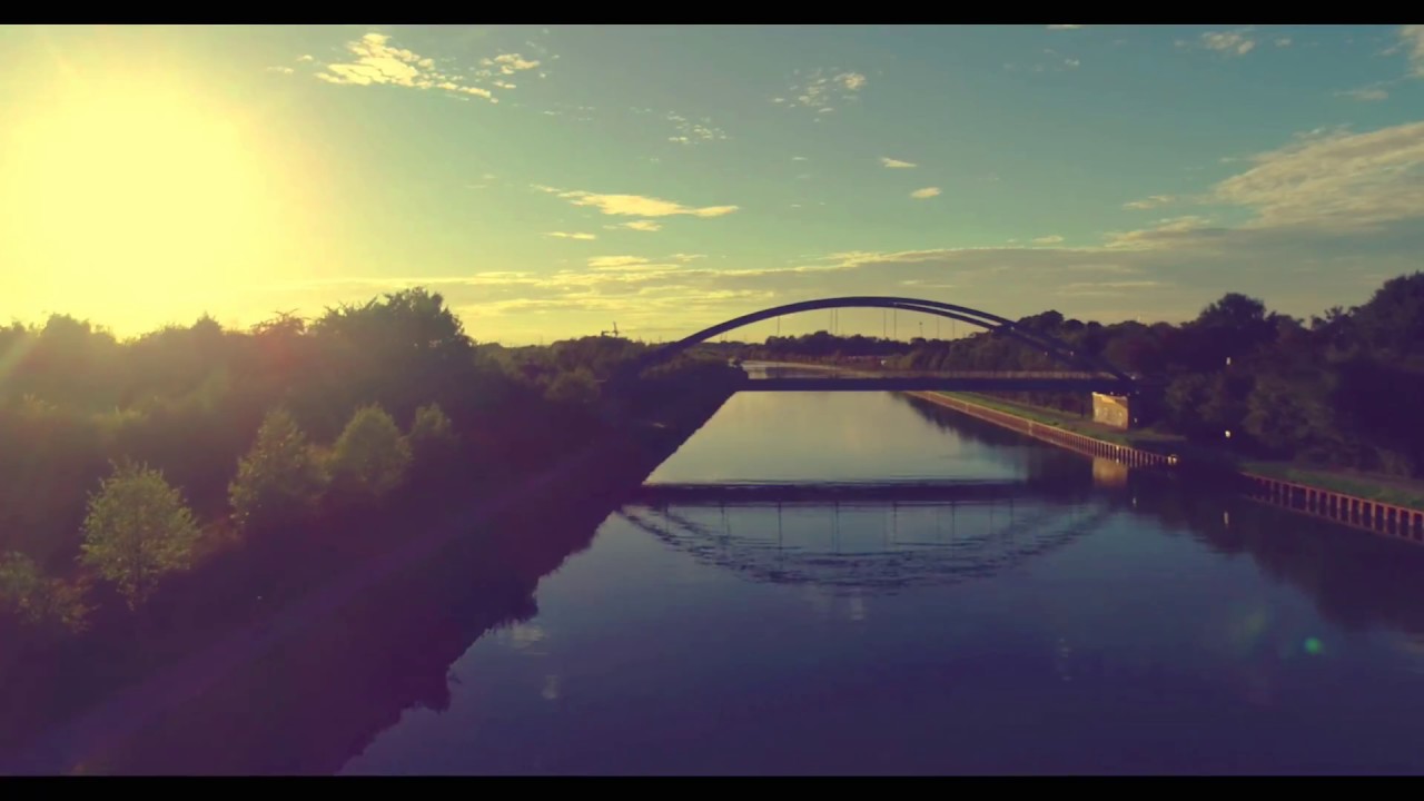 Drohnenflug am Kanal (Datteln-Hamm) & Lippe DJI Phantom 4 Pro + Obsidian Edition