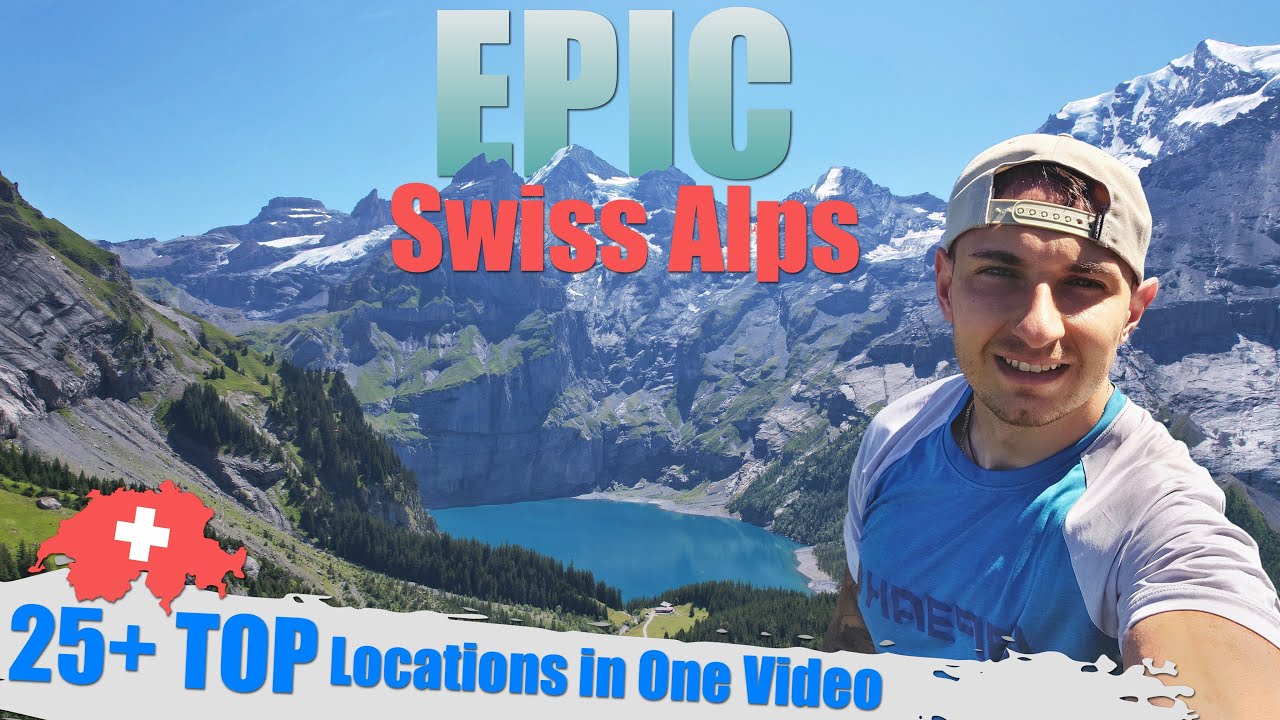 Epic Swiss Alps Adventure | Nature, Hiking, Bike & Drone Views (4K) 25+ Epic Locations in One Video