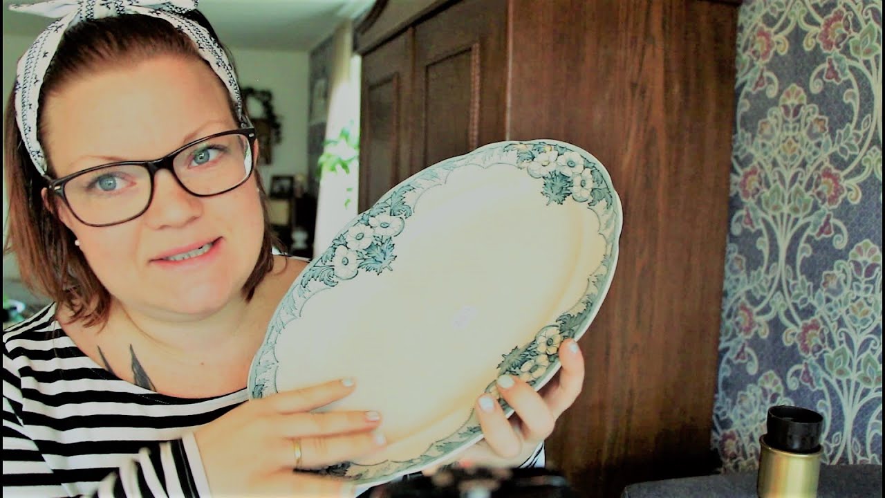 Vintage Flea Market Haul and Coffee [ASMR]