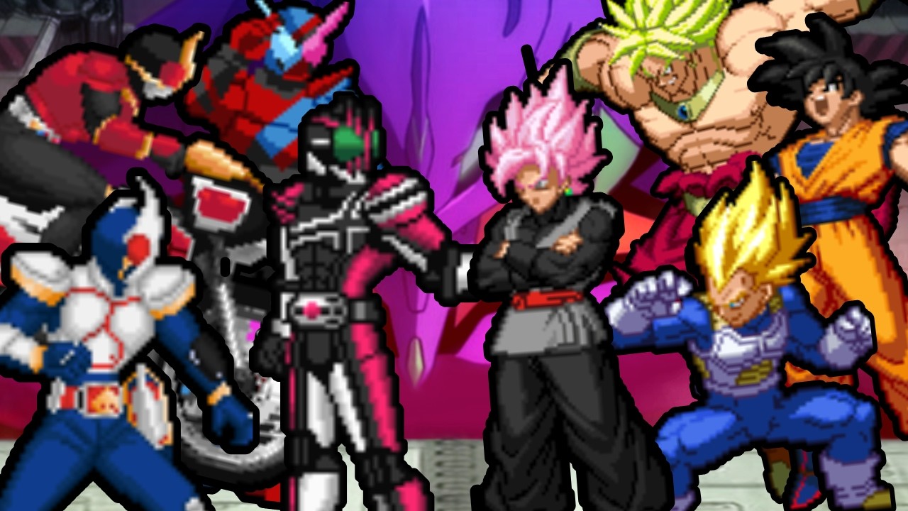Kamen Riders Vs Saiyan Sovereigns - MUGEN