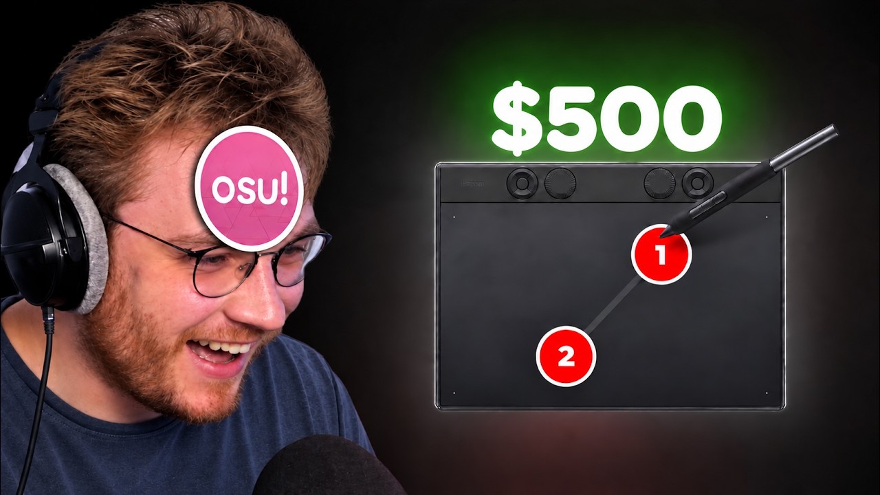 Я заставил ohnePixel купить планшет для osu!&hellip;