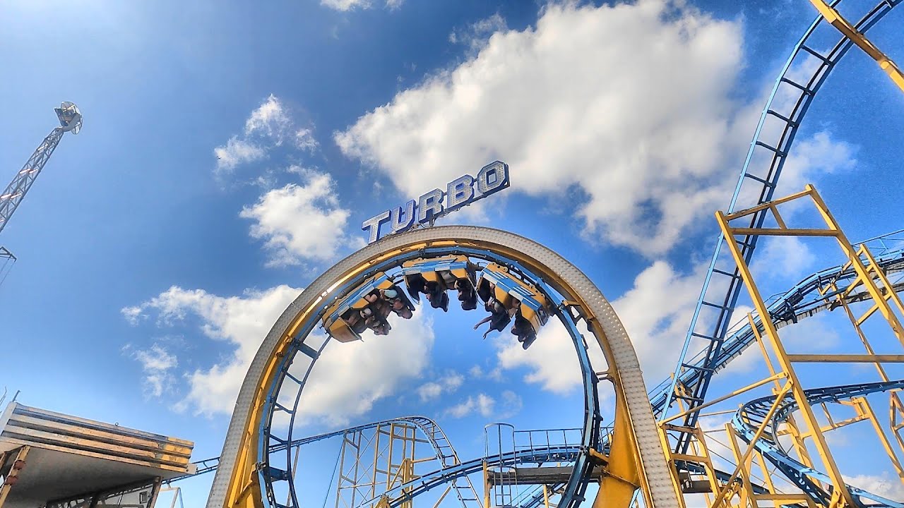 Turbo - Brighton Palace Pier | 4K Front Seat POV