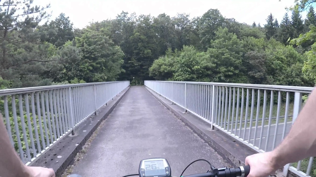 Trail zwischen Waldbüttelbrunn und Höchberg
