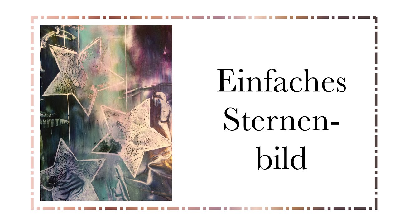 Encaustic Sternenbild
