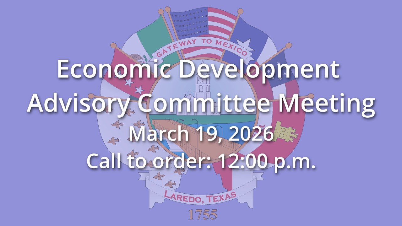 Economic Development Advisory Committee Meeting, 03/19/2026