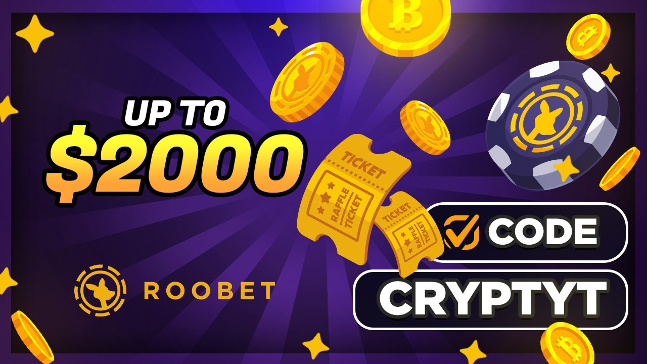 Roobet Promo Code 2025 - Claim Free Bonus with Code CRYPTYT