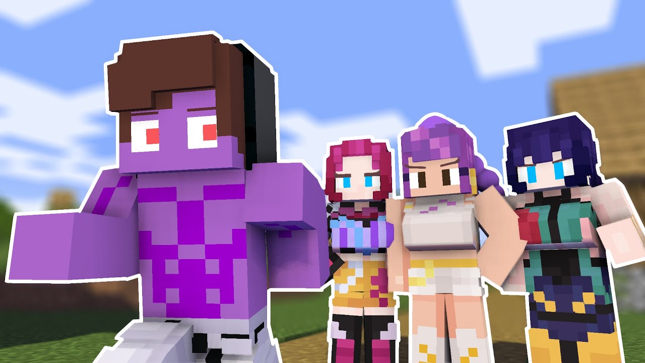 MAIZEN : JJ and Mikey and K-Pop Demon Hunters - minecraft animation