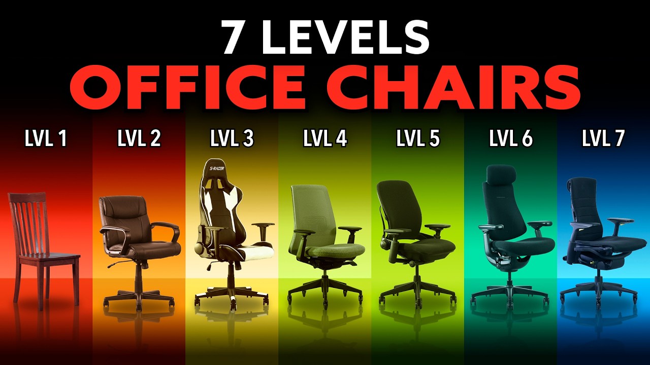7 Levels of Office Chairs