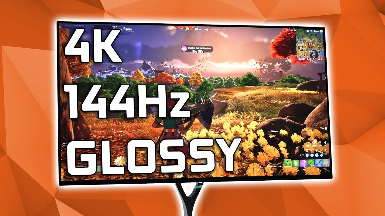 Finally - 4K 144Hz Glossy HDR Gaming Monitor Review