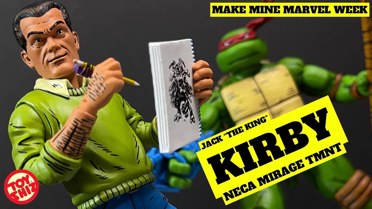 2024 JACK “THE KING” KIRBY | Mirage TMNT Donatello Micro Series | NECA Toys