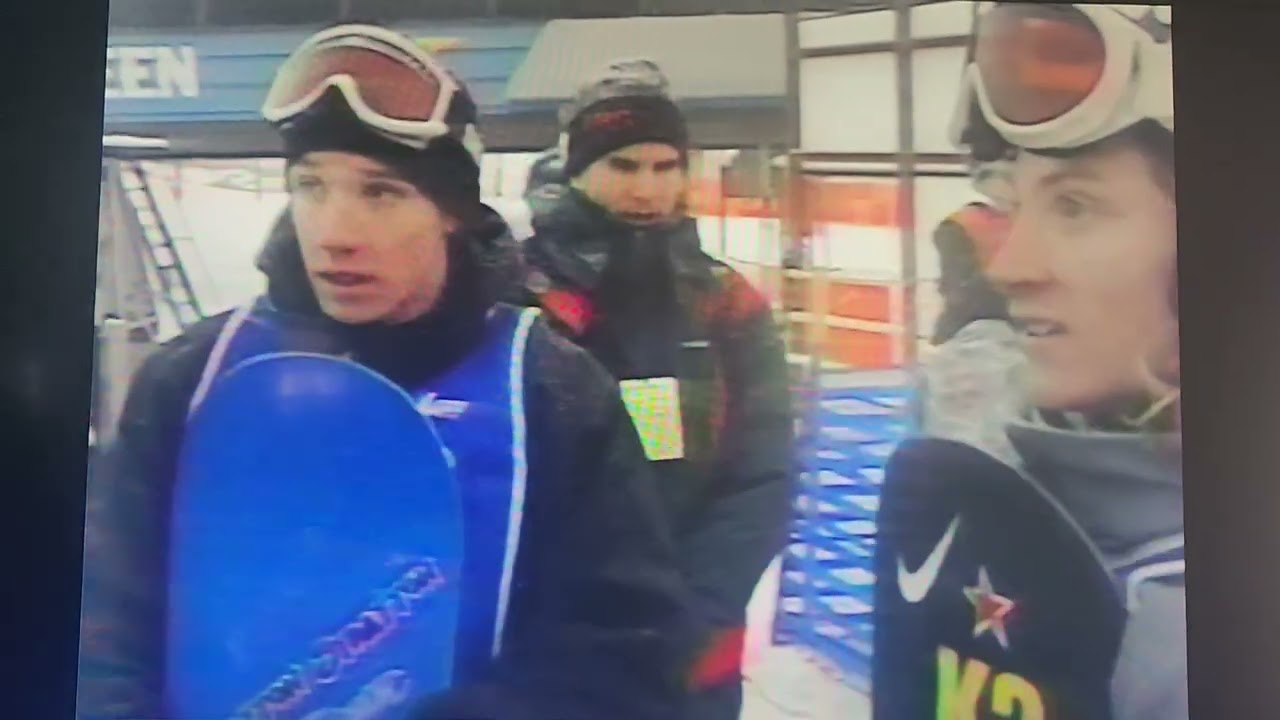 1998 Winter X Games Peter Line run 3 Slopestyle  Finals 