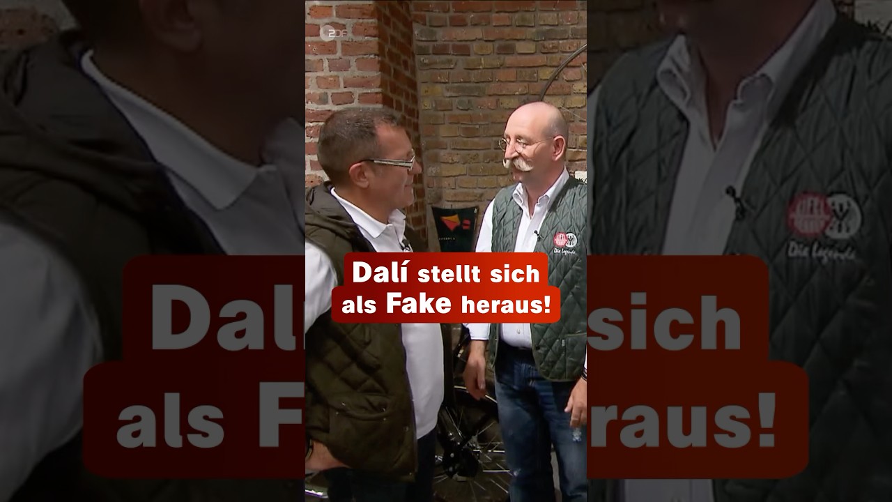 Er zahlte 12.000 D-Mark f&uuml;r eine Dal&iacute;-F&auml;lschung! 😯| Bares f&uuml;r Rares #shorts