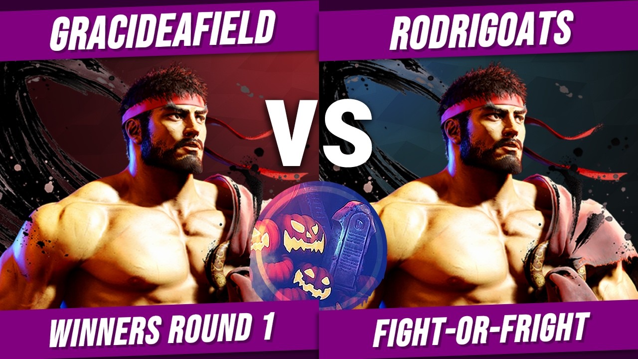 GracideaField VS Rodrigoats- Winners Round 1- Fight or Fright 4| Ryu vs Ryu
