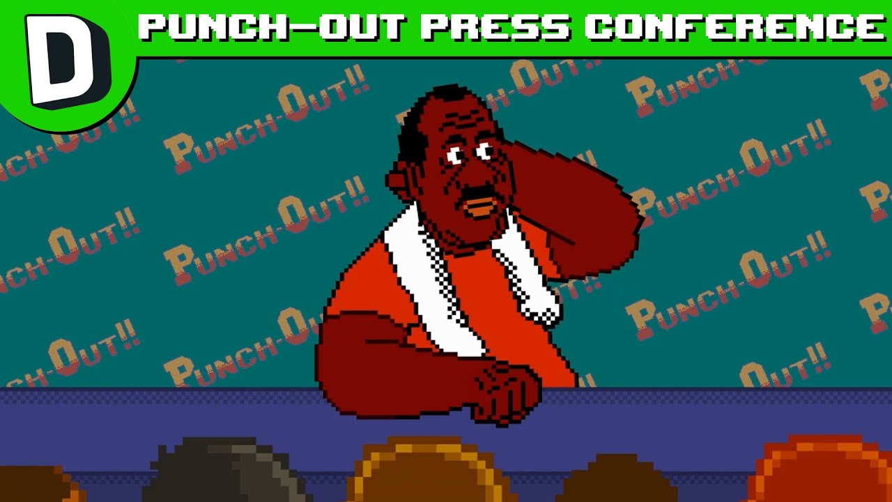 Mike Tyson's Punch Out  - Video Game Press Conference
