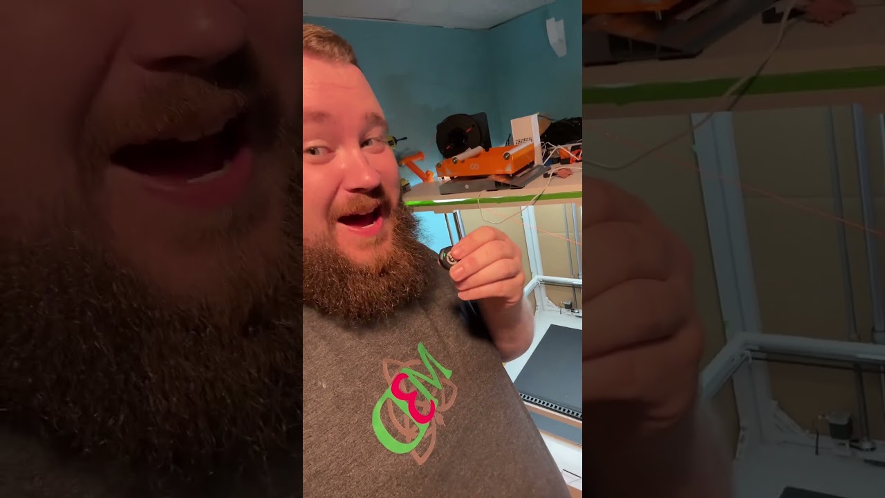 Why I&rsquo;m Never Using a Colored Plate Again #3DPrinterSetup #workshopgoals #3DPrinting