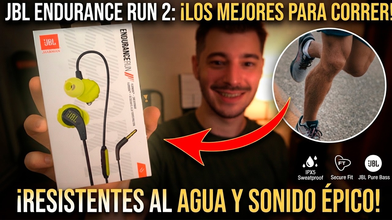 &iquest;Auriculares con cable en 2025? JBL Endurance RUN a prueba 🔊