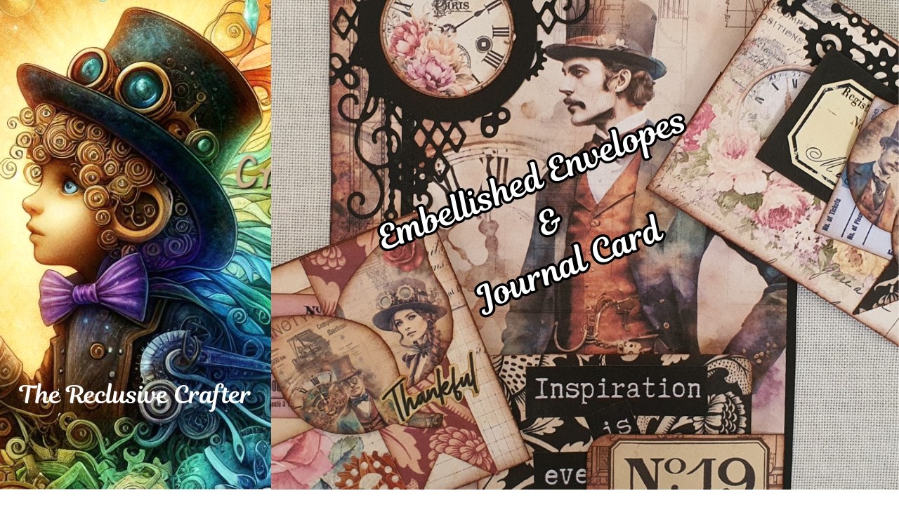Layered Envelopes & Journal Card : No Waste Wednesday