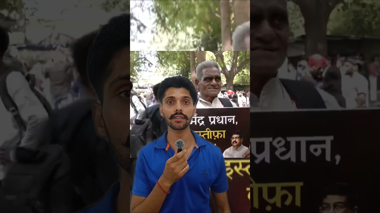 CJP 🇮🇳 Protest at JANTAR MANTAR || NEET & SSC Paper Leak || Khan Sir & Abhinay Sir Case #cjp #neet