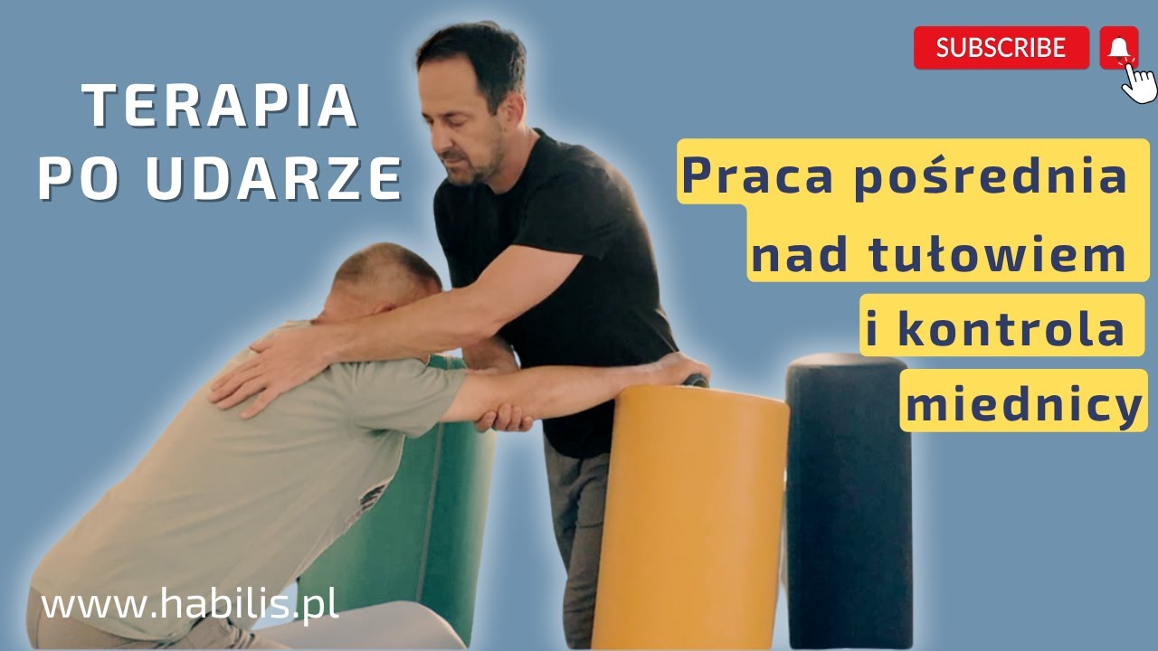 🔥TERAPIA PO UDARZE - praca pośrednia nad tułowiem z 3 wałkami 