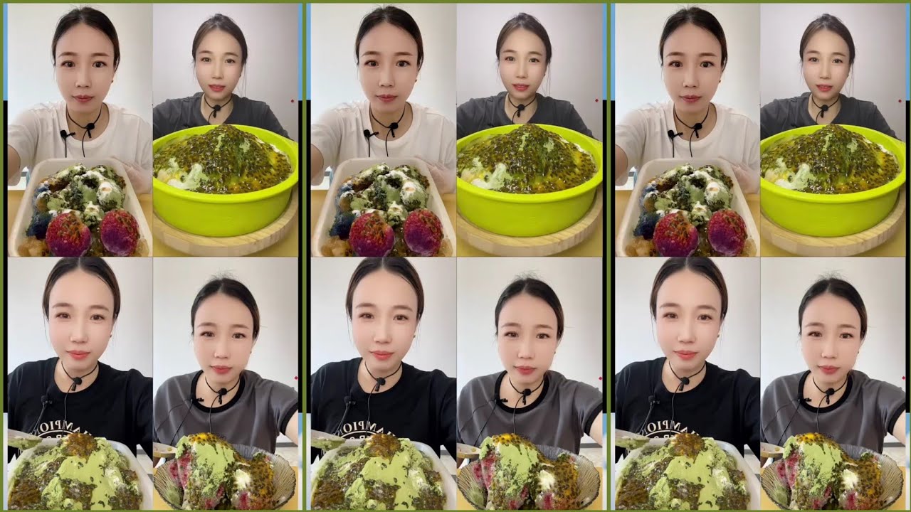 QIAN SATISFYING ICE EATING ONLY BITES NOT MY EDIT 