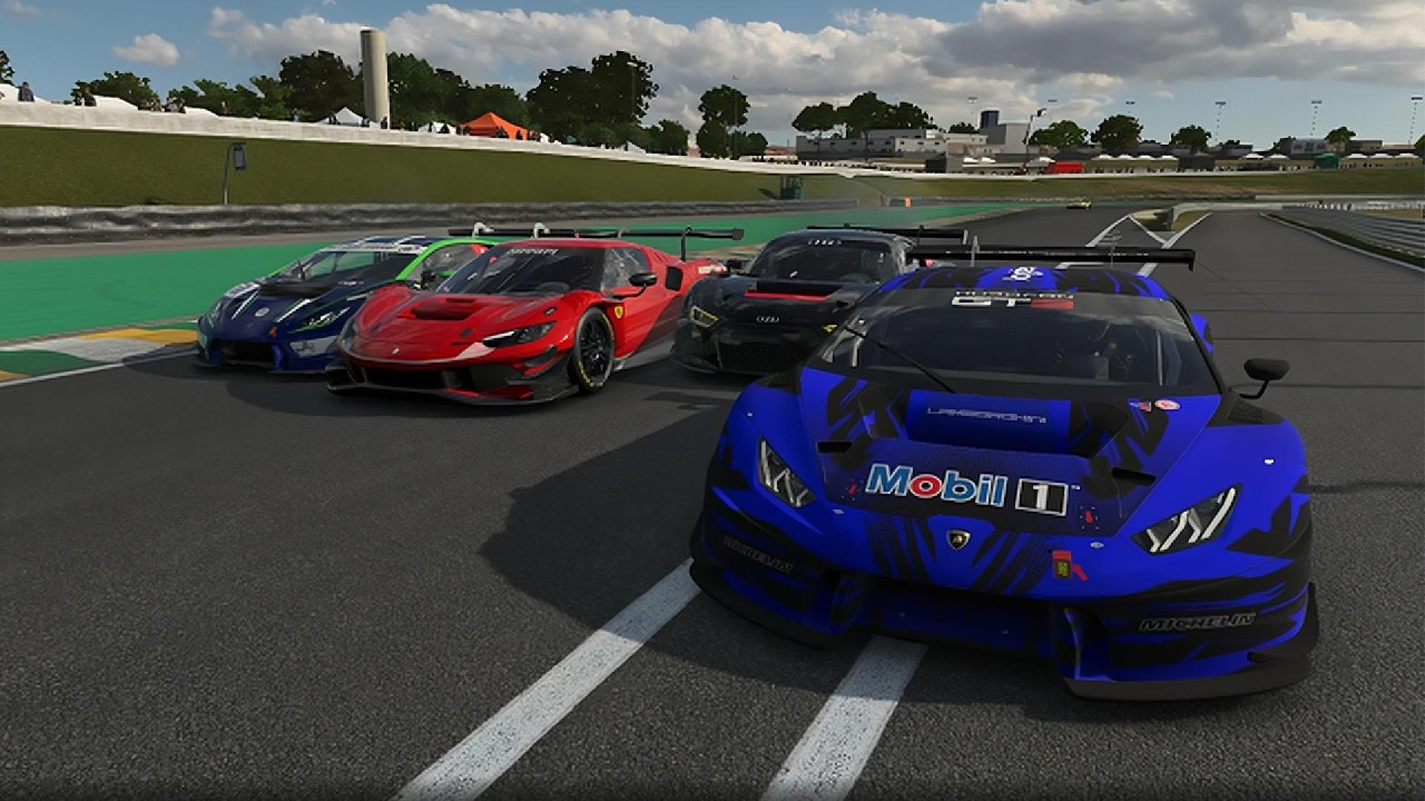 Gran Turismo 7: Podium in a dirty lobby?