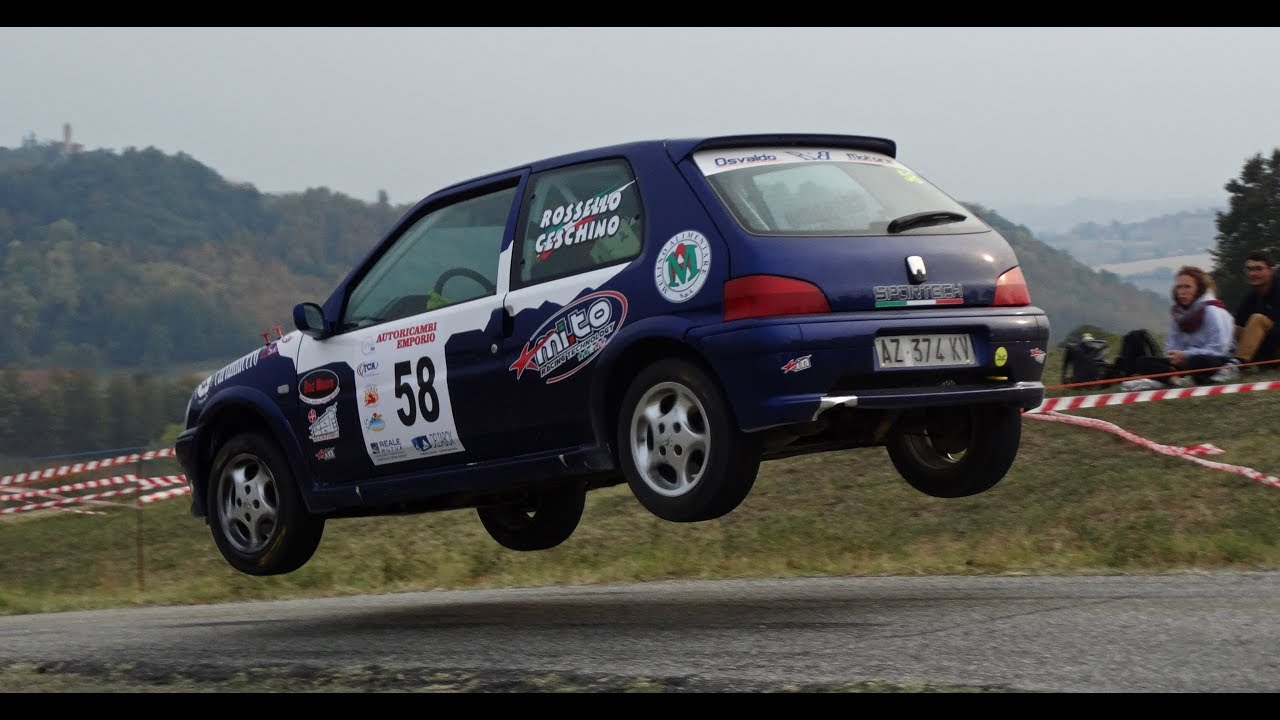 CameraCar JUMP | Rally TEAM 971 2017 | ROSSELLO - CESCHINO | Peugeot 106 N2
