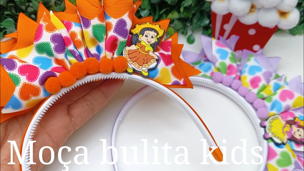 Tiara para festa junina Diferente Jana&iacute;na Gon&ccedil;alves