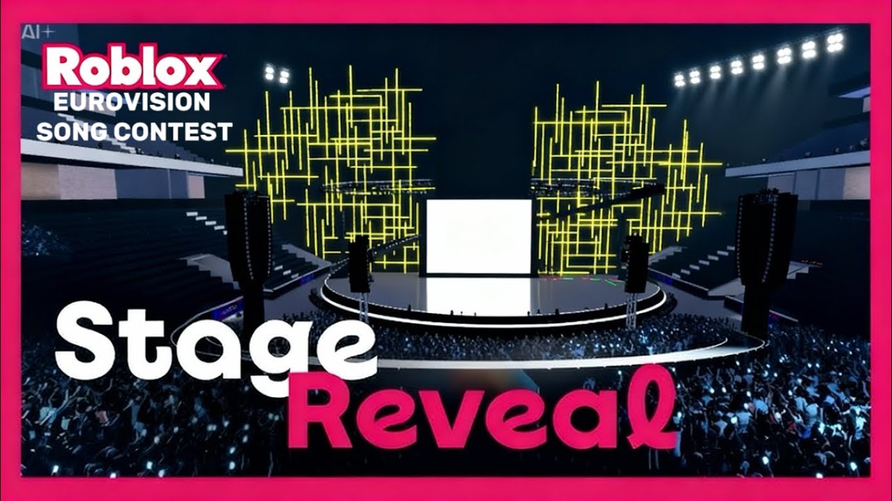 Vienna 2026: First look at the stage design for the Roblox Eurovision Song Contest | #UnitedByMusic