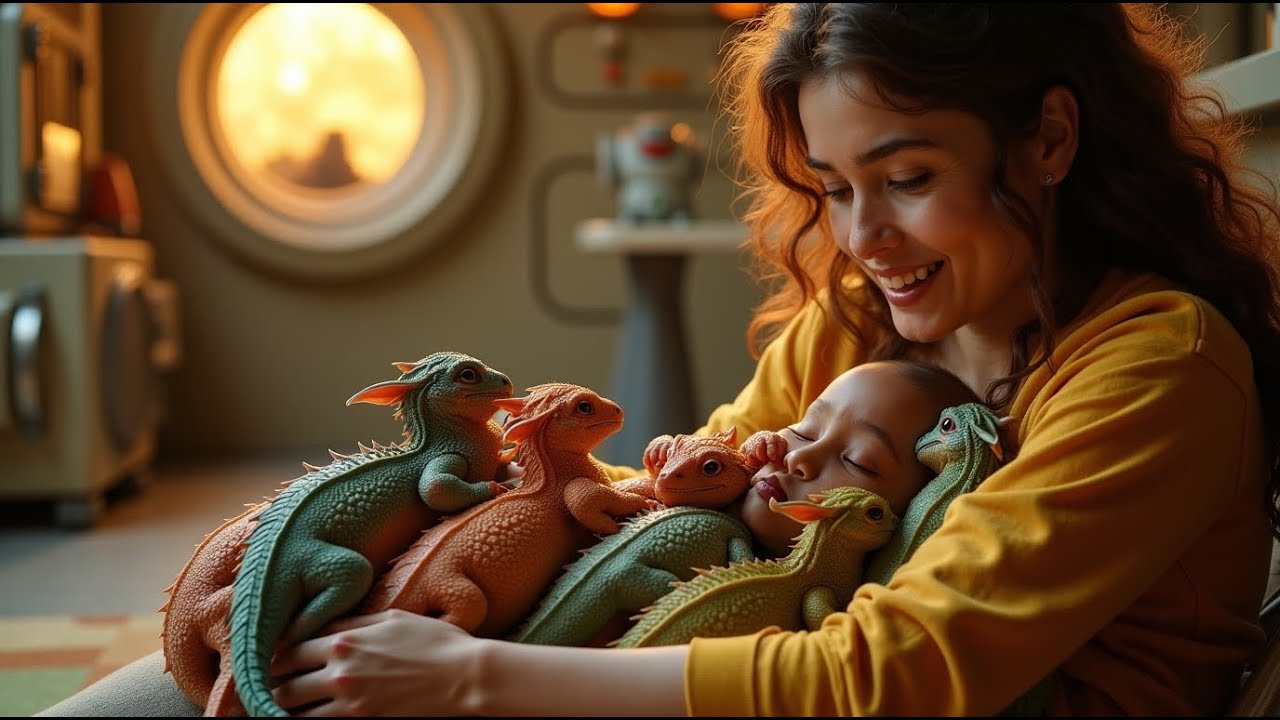 The Dragon Hatchlings Bit Everyone Who Came Close — Then Curled Up on a Human Caretaker’s Lap