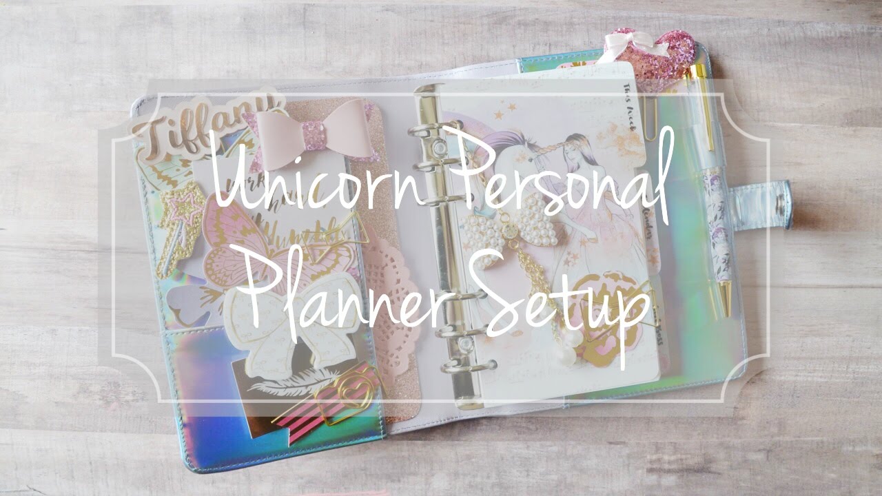 Unicorn Personal Planner Set Up