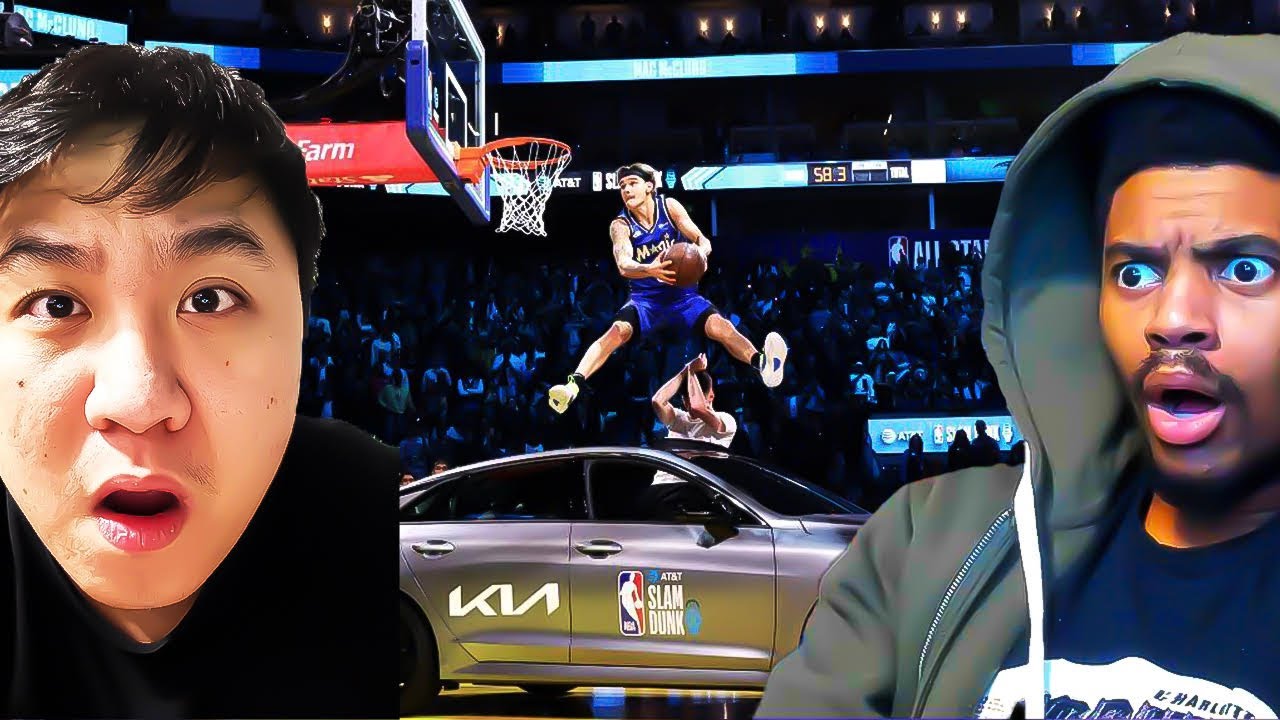 MAC MCCLUNG JUMPS HIGHER THAN BLACK PEOPLE!!! | 2025 NBA DUNK CONTEST REACTION!!