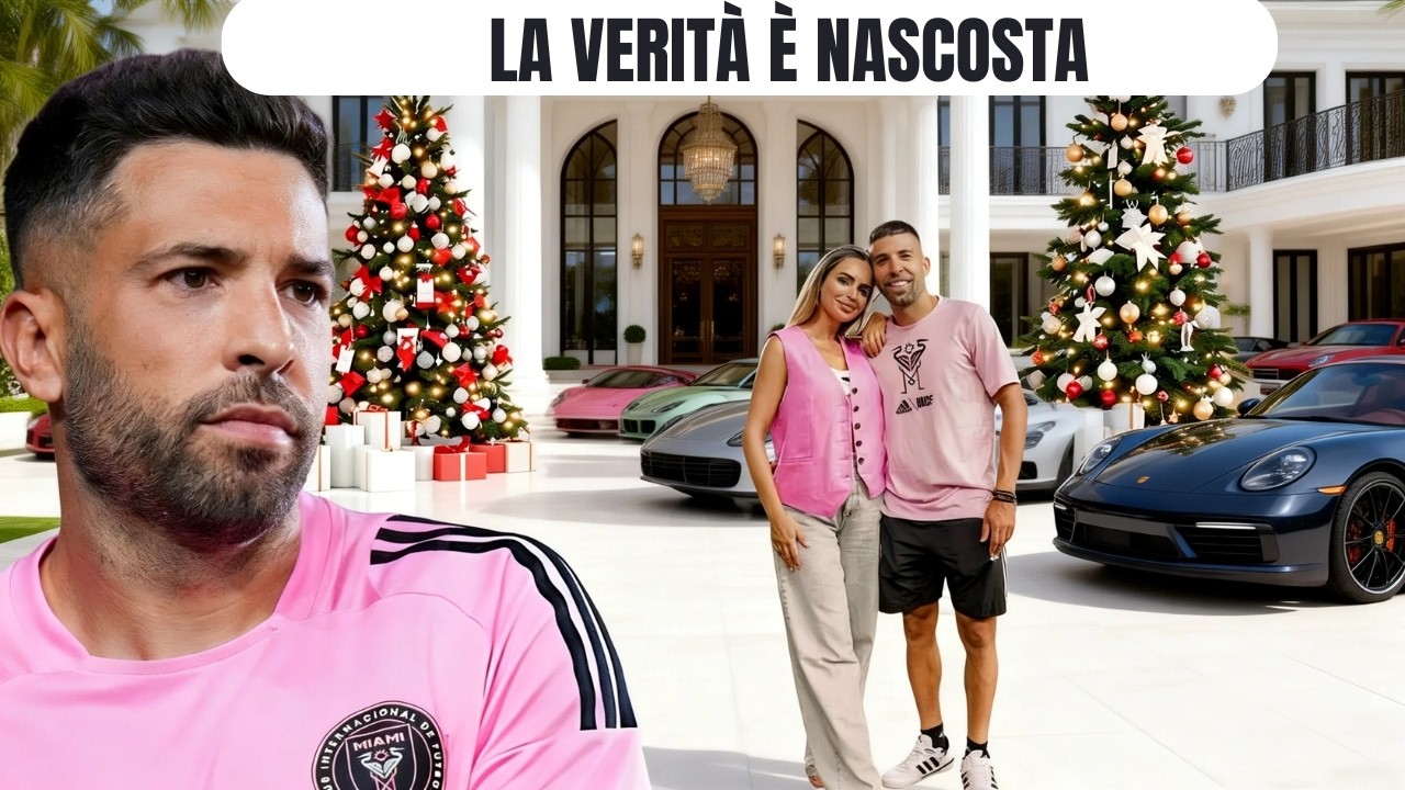 La nuova villa, famiglia e stile di vita di Jordi Alba
