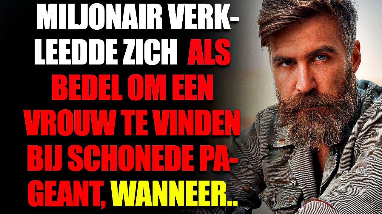 MILJONAIR VERKLEEDDE ZICH ALS BEDEL OM EEN VROUW TE VINDEN BIJ SCHONEDE PAGEANT, WANNEER...