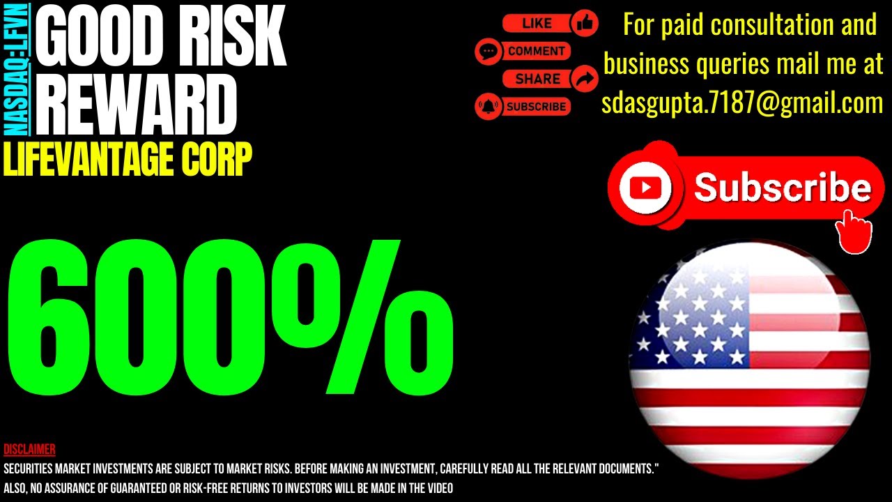 LFVN STOCK NEWS | LIFEVANTAGE CORP GOOD RISK REWARD