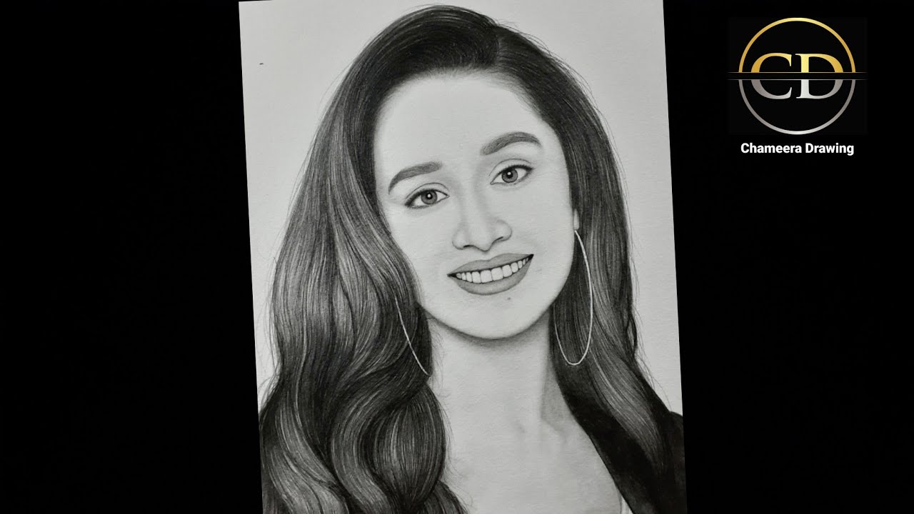 How to draw a Girl face 