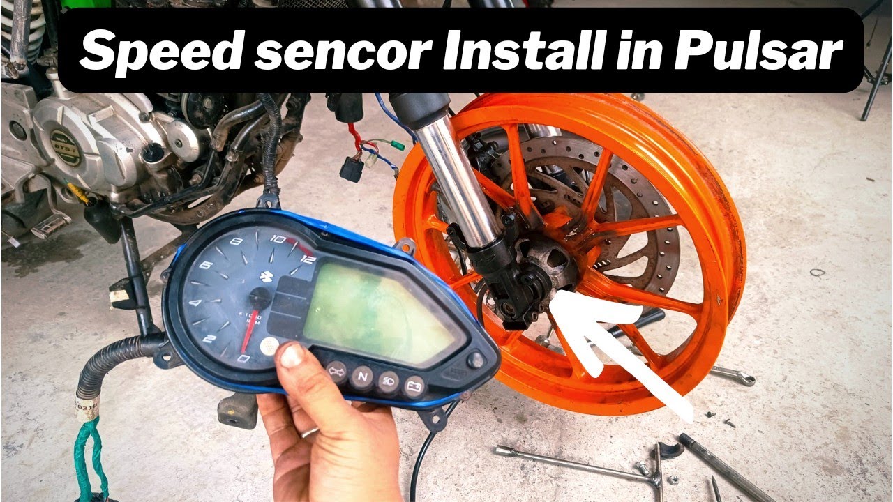 Bajaj pulsar Speed Sencor install in KTM Wheel | Company Fitting🔥 | Ep 07 #projectducatiscrambler