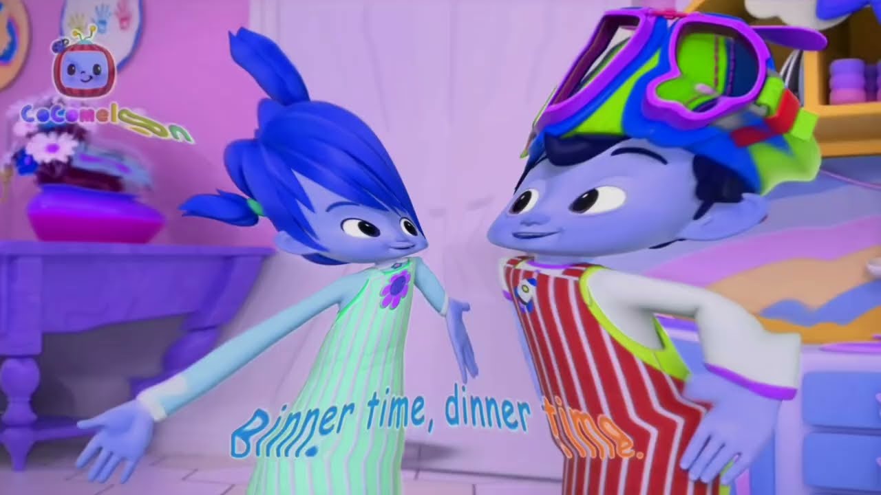 Let's get ready dinner time ⏲️ 😋 | Nursery Rhymes//Sponsored by Gamavision Scupo effects 