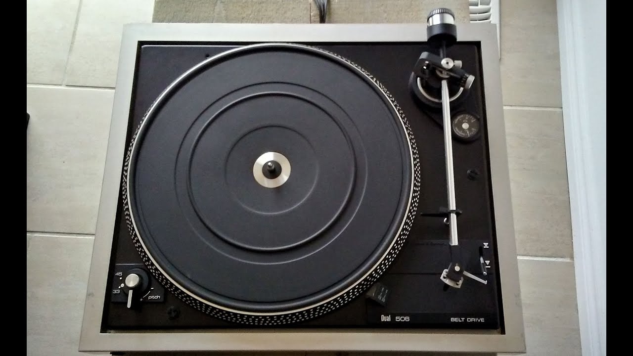 Limpieza tocadiscos Dual 506. Cleaning Dual 506 turntable.