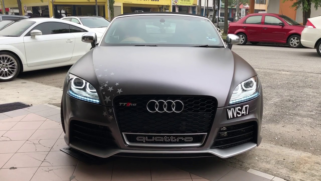Audi TT Head Lamp Convert U Shape Angel Eyes with LED Daylight from WRC