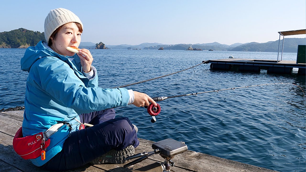 朝食をたべながら、のんびりカワハギ釣りのはずが・・・。