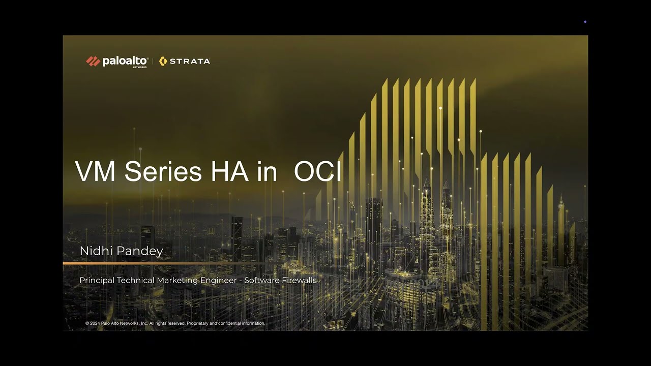OCI VM Series HA
