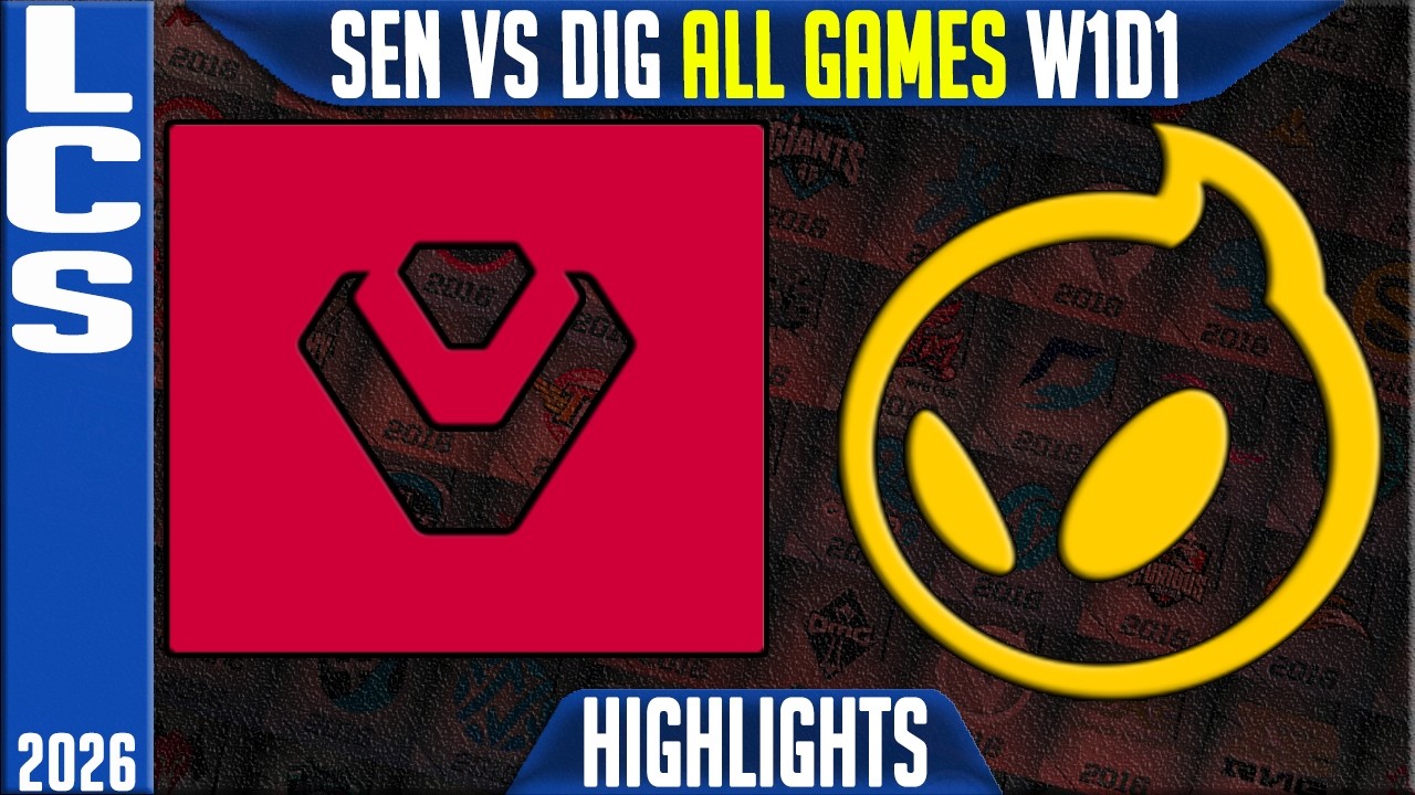 SEN vs DIG Highlights ALL GAMES | LCS Summer 2026 W1D1 | Sentinels vs Dignitas