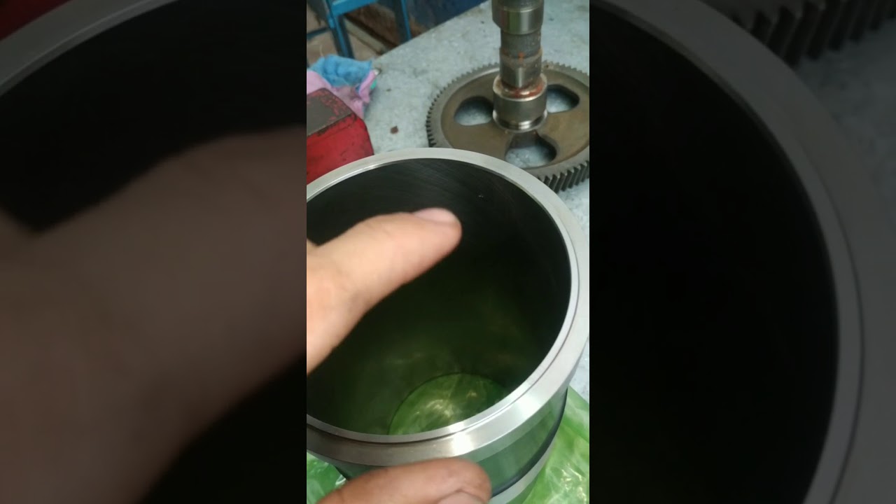 Montagem do motor Cummins série C - Parte 1