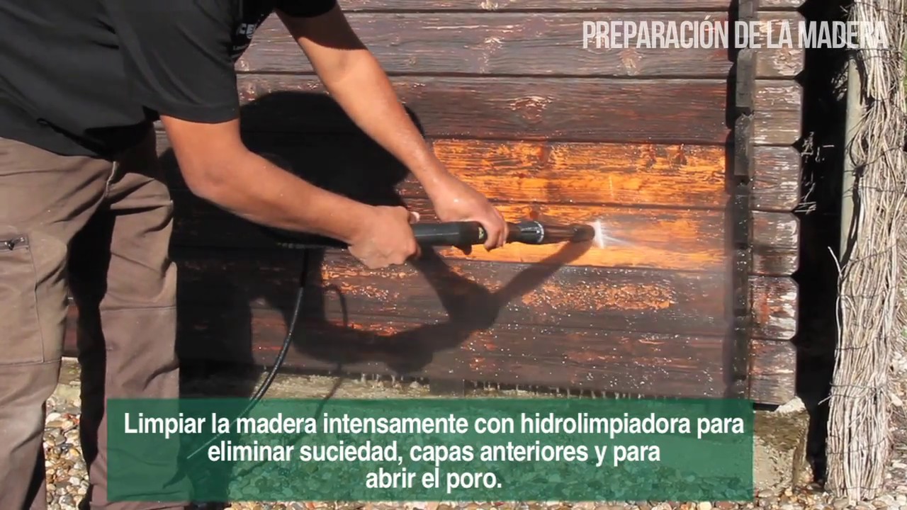 Tutorial aplicaci&oacute;n CEDRIA DEKOR LASUR para mantenimiento caseta madera en exterior