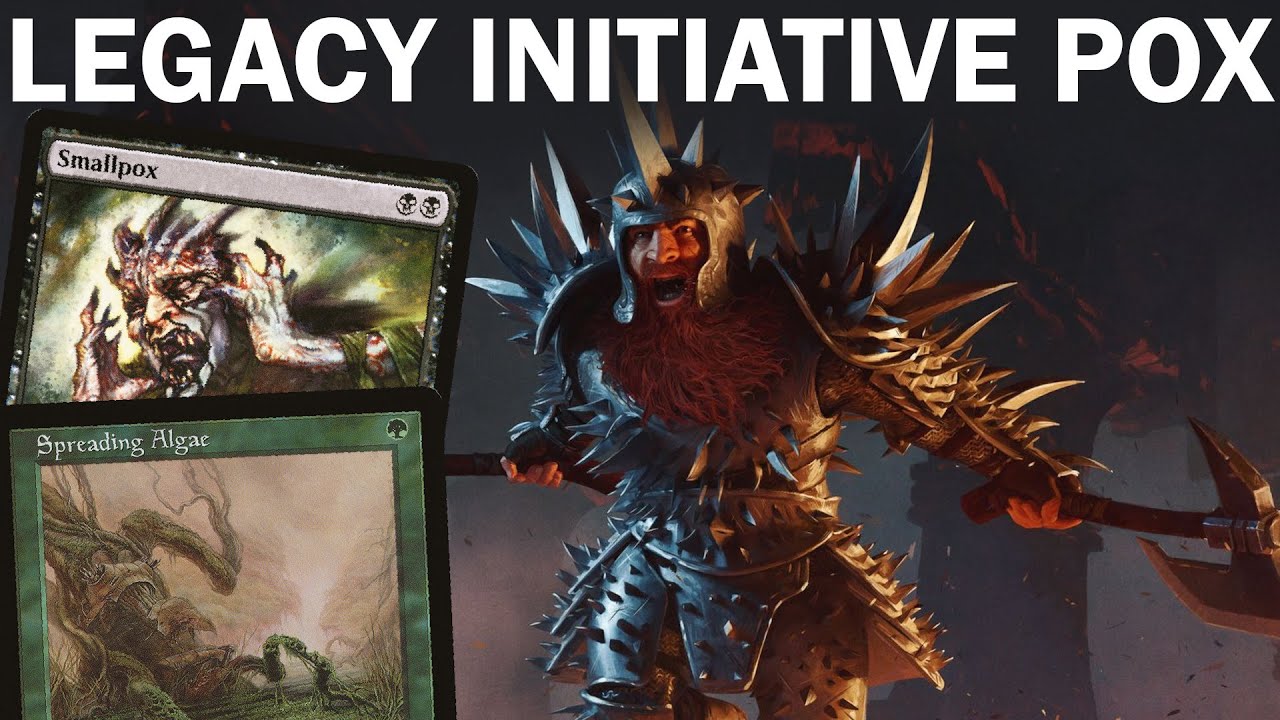 A PLAGUE ON THE UNDERCITY! Legacy Golgari Initiative Loam Pox with Spreading Algae. Smallpox MTG EDH