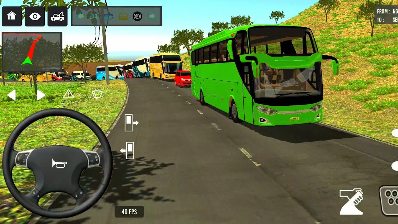 New Euro Coach Bus Driving 🚌😍 | Coach Bus Simulator Part 85 | Android Gameplay