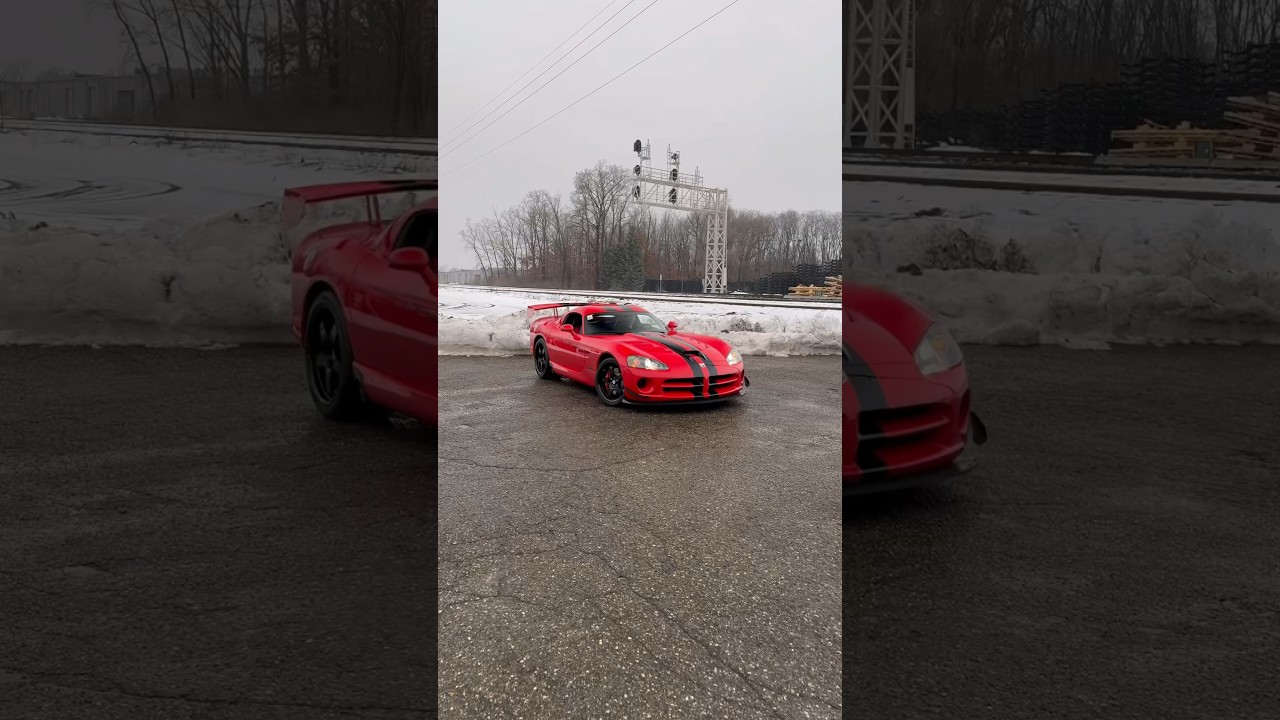 Listen to the sound of this badass 2009 Dodge Viper SRT-10 ACR 😍🔥 Available for purchase now!