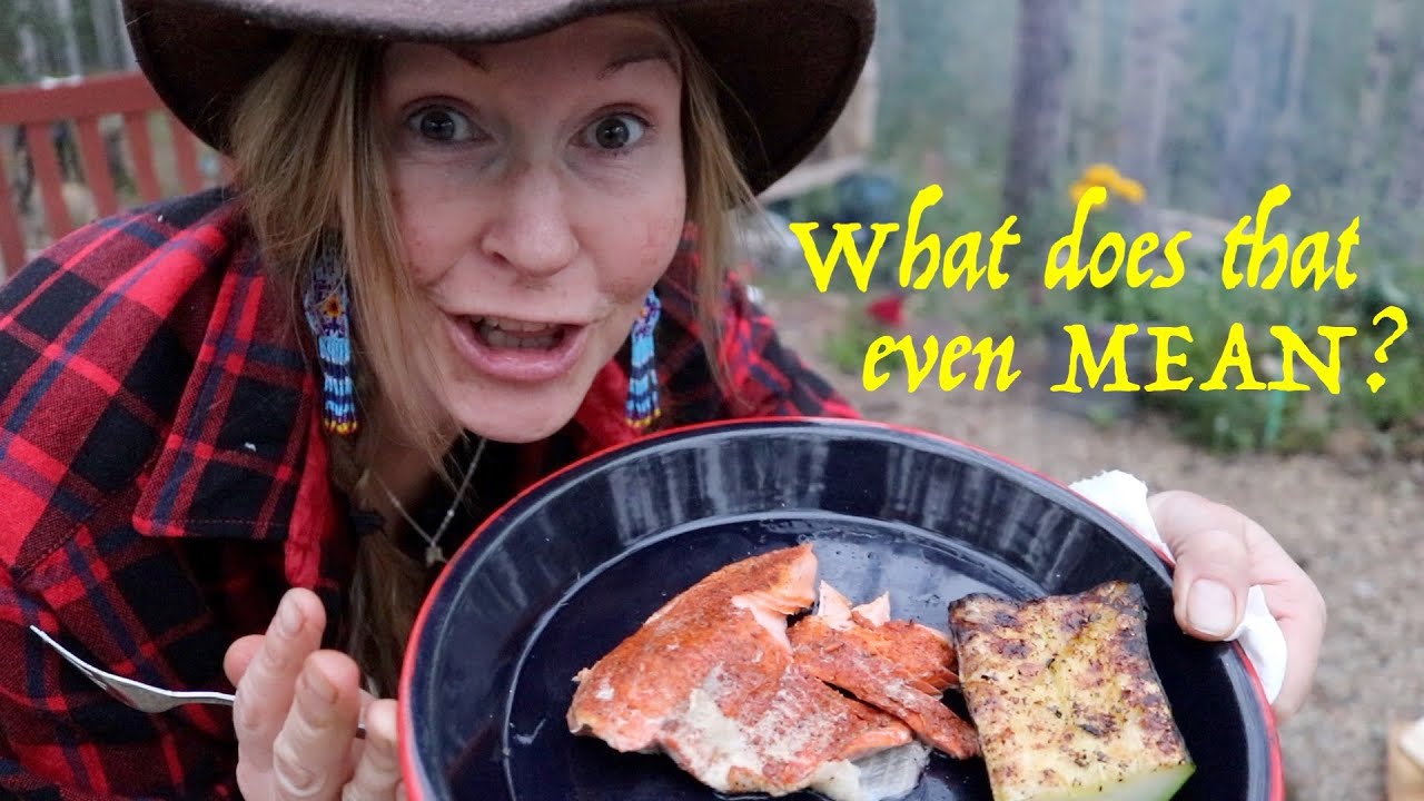 Alaska Salmon & Yard Sale Vegetables