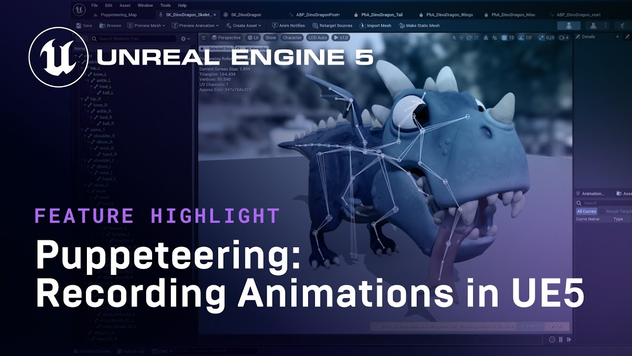 Puppeteering: Recording Animations in UE5 | Feature Highlight | State of Unreal 2022